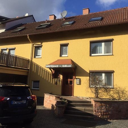 Gaestehaus Zur Quelle Wächtersbach Eksteriør bilde