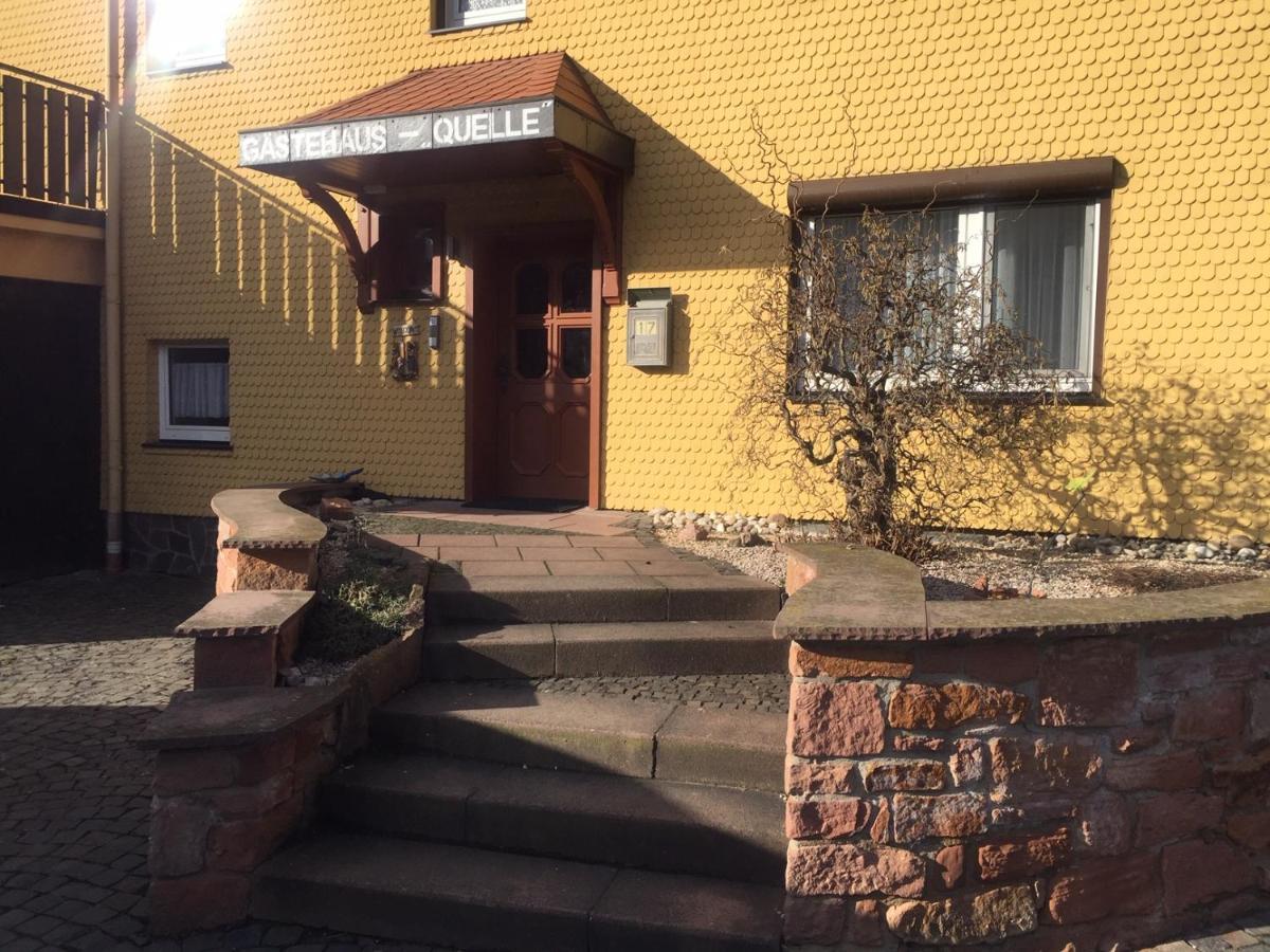 Gaestehaus Zur Quelle Wächtersbach Eksteriør bilde